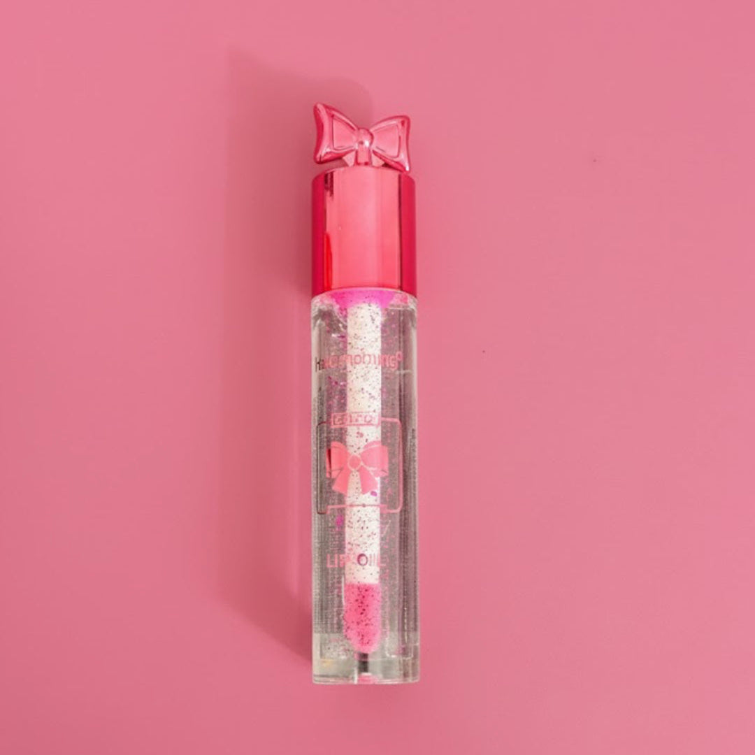 gloss girly clean girl noeud