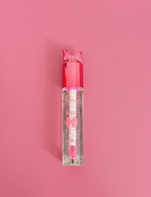 gloss girly clean girl noeud