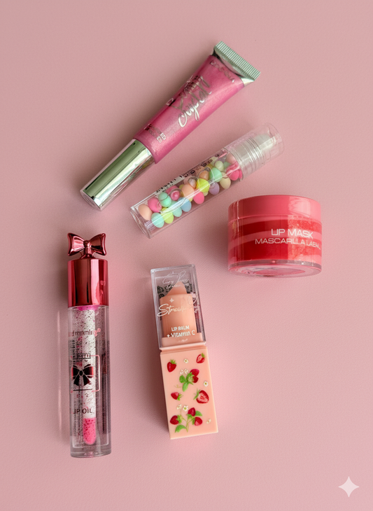 Kpop5 🍓 Commande Surprise Gloss – 
5 articles